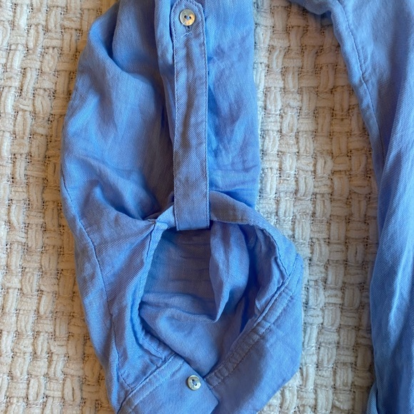 H&M | bleu shirt dress - Picture 3 of 4